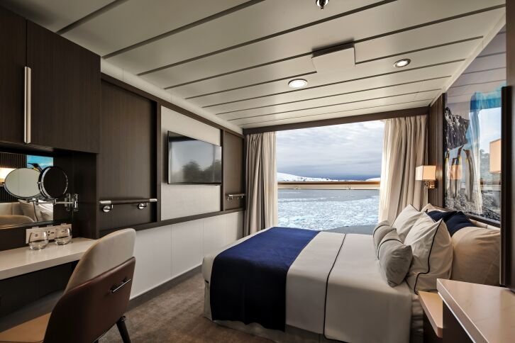 Aurora Stateroom Superior on Douglas Mawson