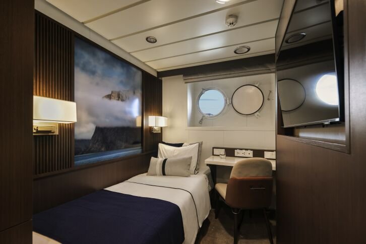 Aurora Stateroom Single on Douglas Mawson