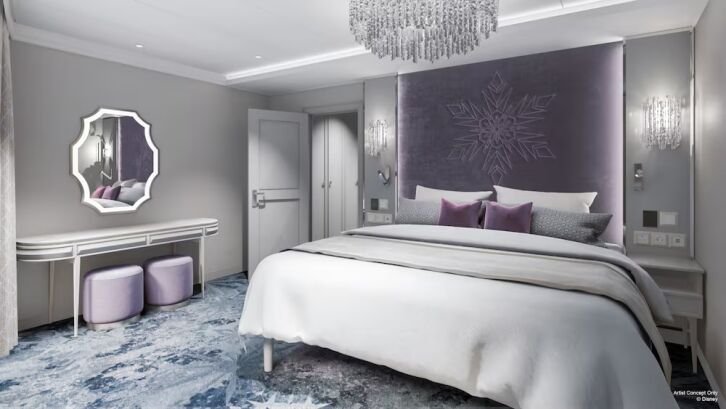 Concierge Suite with Oceanview Verandah on Disney Adventure