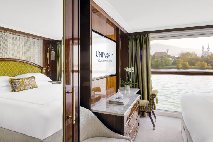 French Balcony cabin on S.S. Emilie
