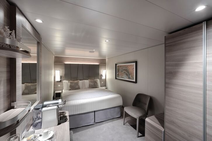 MSC Yacht Club Interior Suite on MSC World Asia