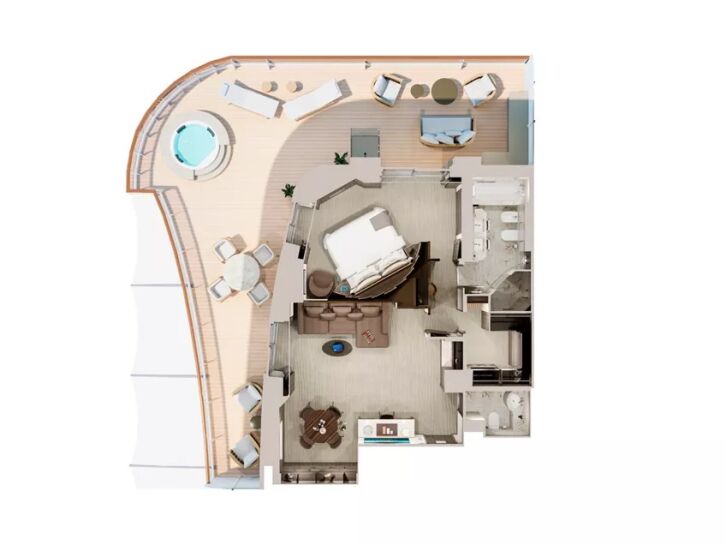 Cocoon Residence floor plan on EXPLORA IV