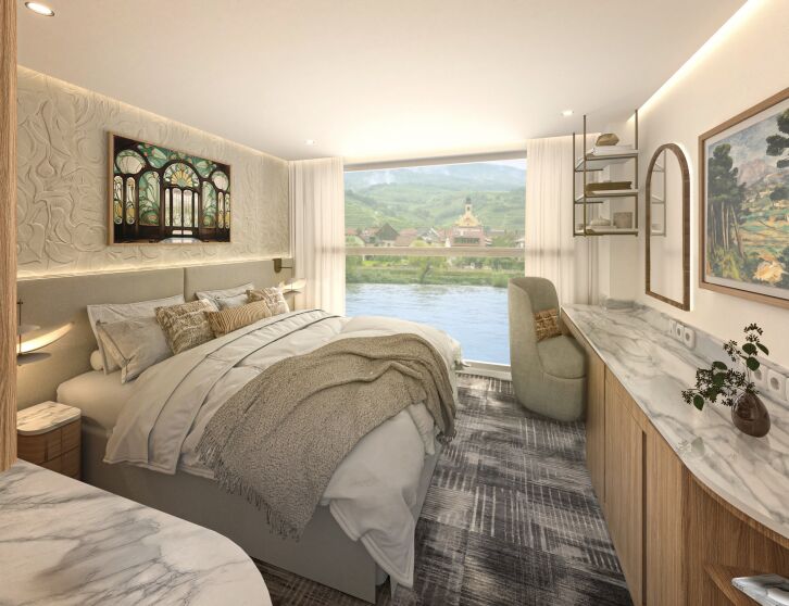 Infinite Balcony cabin on Celebrity Compass
