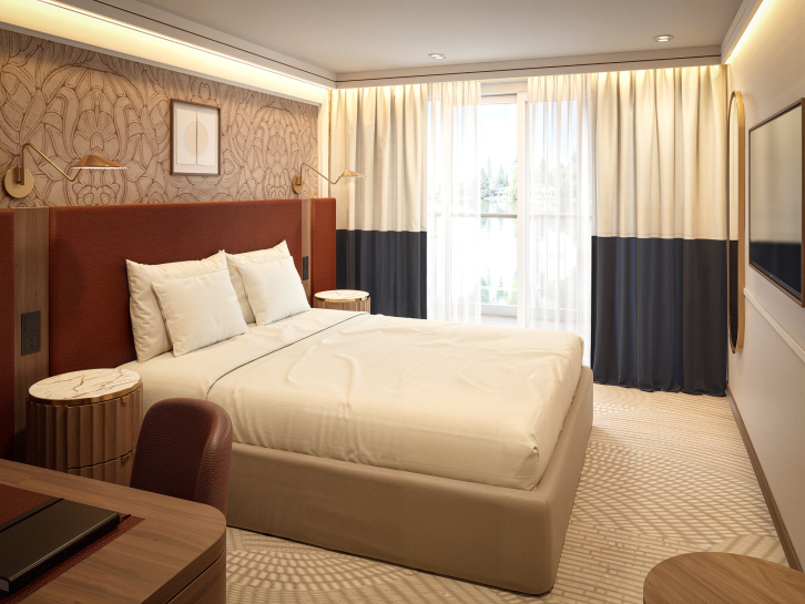 Category AB Staterooms on AmaRudi