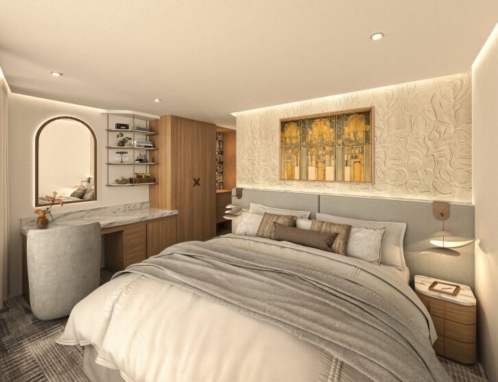Balcony cabin on Celebrity Seeker