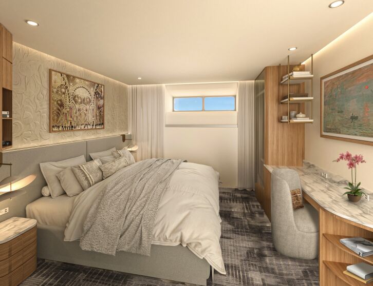 River View cabin on Celebrity Seeker