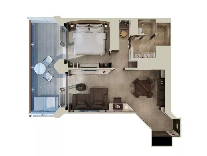 Cove Residence floor plan on EXPLORA V