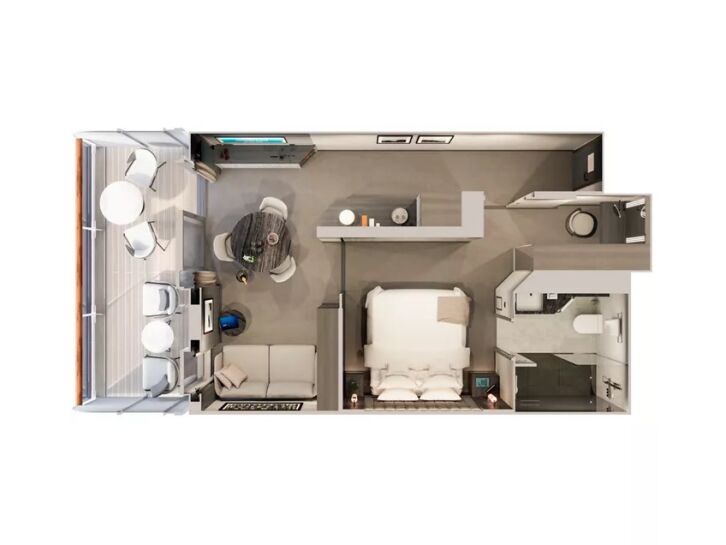 Premier Penthouse floor plan on EXPLORA V