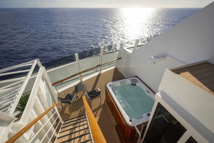 MSC Yacht Club Duplex Suite on MSC World Atlantic