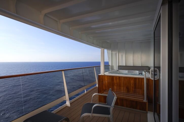 Grand Suite Aurea with Terrace and Whirlpool on MSC World Atlantic