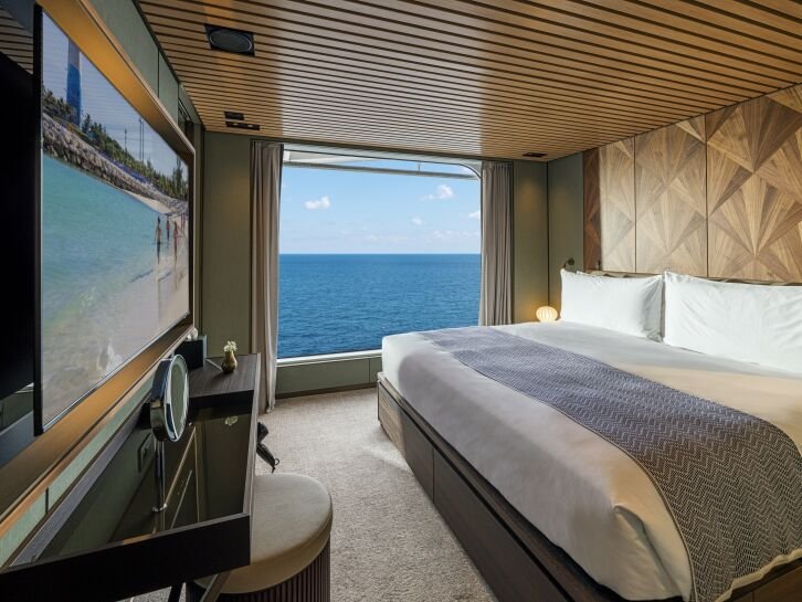 The Haven 3-Bedroom Duplex Suite with Large Balcony on Norwegian Aura