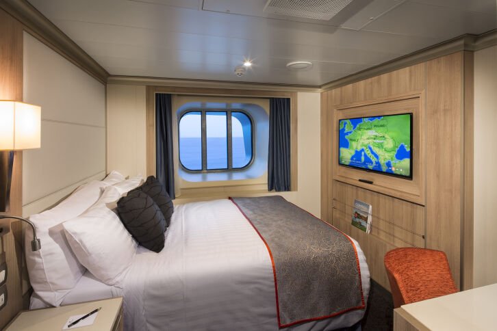 Single Ocean View Stateroom on Koningsdam