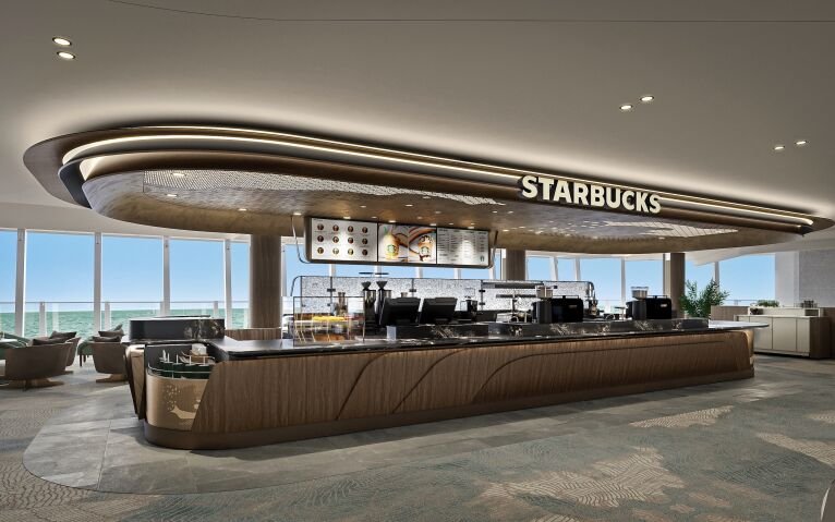 Starbucks on Norwegian Aura