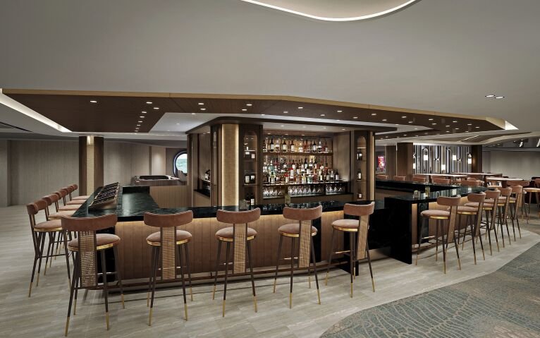 Penrose Bar on Norwegian Aura