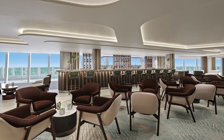 Belvedere Bar on Norwegian Aura