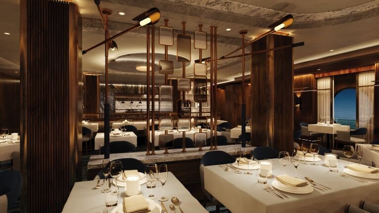 Cagney's Steakhouse on Norwegian Aura